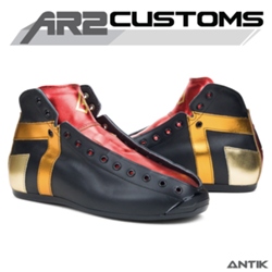AR2 Custom Black Red Metallic Orange Metallic Gold Metallic